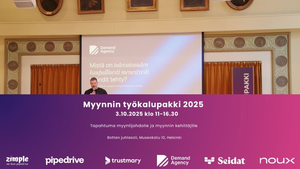 Myynnin työkalupakki 2025: Mistä on tulevaisuuden kaupallisesti menestyvät brändit tehty?